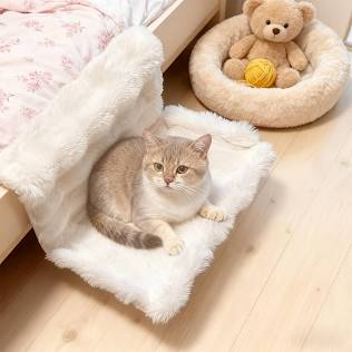 LETTINO PELUCHE RELAX SOSPESO PER GATTI
